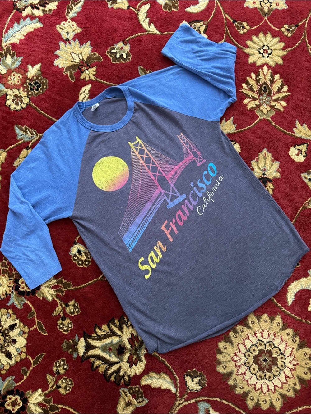 SAN FRANCISCO jersey style t-shirt